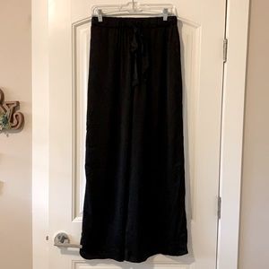 NWOT Lush Black Wide Leg Pant